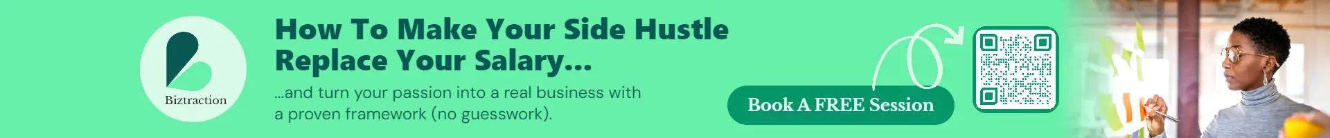 Biztraction Ad